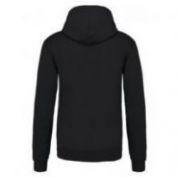 SUDADERA CONTRASTE CON CAPUCHA HOMBRE K446 NEGRO-ROJO