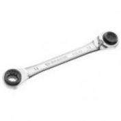 LLAVE DE ANILLO CON CARRACA RECTA FACOM 8X10MM Y 12X13MM