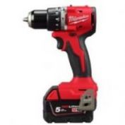 TALADRO PERCUTOR COMPACTO MILWAUKEE M18 BLPDRC-402C
