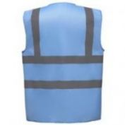 CHALECO AV BASICO UNISEX YHVW100 AZUL SKY