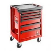 CARRO PORTAHERRAMIENTAS FACOM 6 CAJONES 3 MODULOS POR CAJON ROJO