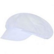 GORRA UNISEX REJILLA BLANCA GARYS VISERA BLANCA