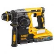 MARTILLO ELECTRONEUMATICO DEWALT SDS PLUS SIN ESCOBILLAS XR 18V POWERSTACK 5AH
