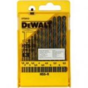 ESTUCHE DEWALT 13 BROCAS HIERRO HSS DIN 338 DE 1.5-6.5MM