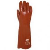 GUANTES PVC ROJOS D/CAPA JUBA 4121X #240 RI 8.5