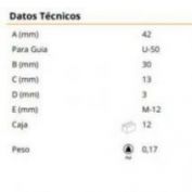 G.RODILLO GUIA LATERAL GAYNER 50 