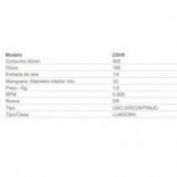 LIJADORA DE DISCO AIXIA #230/K