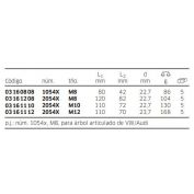 LLAVE VASO PUNTA XZN L 120 1/2 STAHLWILLE # 8