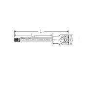 LLAVE VASO PUNTA XZN L 140 1/2 STAHLWILLE #10