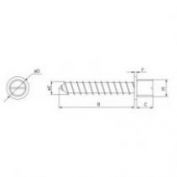TORNILLO ABRAZADERA COFIL # 6X30