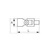ARTICULACION UNIVERSAL BAHCO 15 #3/8"