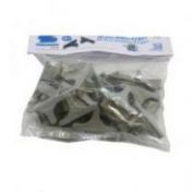 PIE PLASTICO ESTANTERIA #40  DOBLE