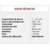 TALADRO PISTOLA YAIM #YA-840-R