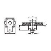 TUERCA ENJAULADA TN #M- 6 (1,6-2,5)
