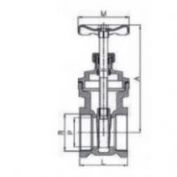 VALVULA COMPUERTA LATON 27 #2"