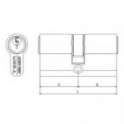 CILINDRO TESA #2030 30-30 LN LL/IGUALES