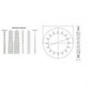 ARANDELA DENTADA J DIN 6798 #12,5