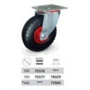 RUEDA SERIE  174 CB #400 GIRATORIA PLACA TT