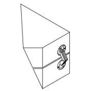 BISAGRA OCULTA LATON AMIG #1020-14