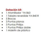 TALADRO Y ATORNILLADOR YAIM #YA-866-KIT