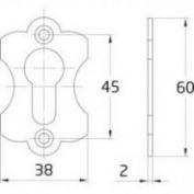BOCALLAVE VERTICAL AMIG MOD. 11 ACERO NEGRO