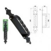 MANILLON C/PLACA NEGRO AMIG #100 280X45