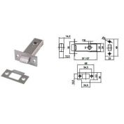 PICAPORTE ZINCADO AMIG #2-35