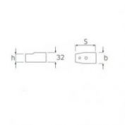 ADAPTADOR ENCAJABLE STAHLWILLE #7370/80