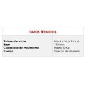 VENTOSA ALUMINIO SIMPLE YAIM #YA-9601