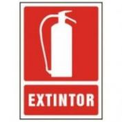 SEÑAL PVC F/R EXTINTOR #21X29 CM.