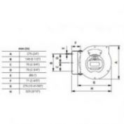 ENROLLADOR CABLE ABIERTO SAMOA #EE-220D