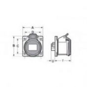 BASE EMPOTRAR 3P+TT 16A IP54 FAMATEL #23370