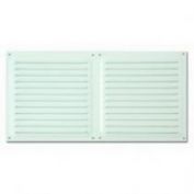 REJILLA BRINOX #7054 20X40 BLANCA