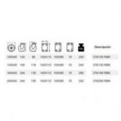 RUEDA SERIE  278 RBN #200 GIRATORIA PLACA TT