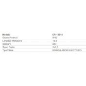 ENROLLADOR CABLE BOBINA AIXIA 1T 15,5 MT CR-15315