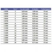 CRIBA ARENA REDONDA 50 CMS. #N. 6