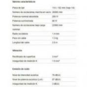 LIJADORA ORBITAL METABO #FSR-200  OFERTA FOLLETO