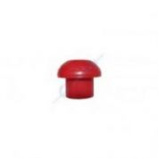 PROTECTOR PLASTICO SETA #ROJO BOLSA 100UD