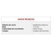 VENTOSA ALUMINIO SIMPLE YAIM #YA-900-SA