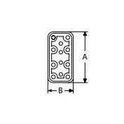 PLACA BICRO.770 #120X50 MM.
