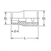 LLAVE VASO 6C 15 ACESA 3/8  7 #9/16