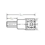 LLAVE VASO PUNTA ALLEN 3/8 STAHLWILLE # 7