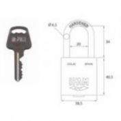 CANDADO IFAM COL40 #ORO