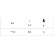 PINZA P.FUERTE RECTA INOX.BETA 999B #120 