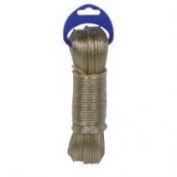 CABLE ACERO PLASTIF.ORO #3,5 MM.ROLLO-25