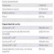 TRONZADORA ABATIBLE VIRUTEX #TM33W OFERTA