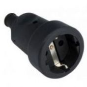 BASE GOMA TT 16A NEGRA FAMATEL #241