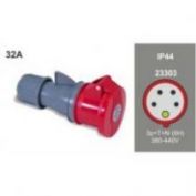BASE IP44 3P+N+T 32A FAMATEL #23303