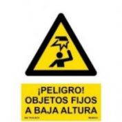 SEÑAL PVCEL PELIGRO ALTURA BAJA #40X30