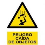 SEÑAL PVCEL PELIGRO CAIDA OBJETOS #40X30